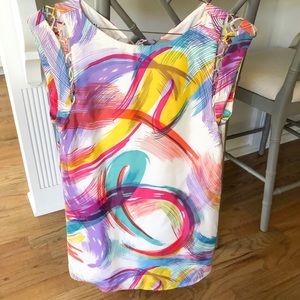 Tibi Silk Shift Dress